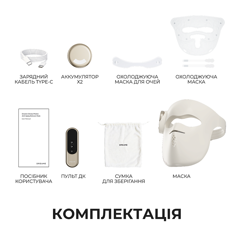 LED-маска для обличчя Dreame ChronaPro (AB01P)