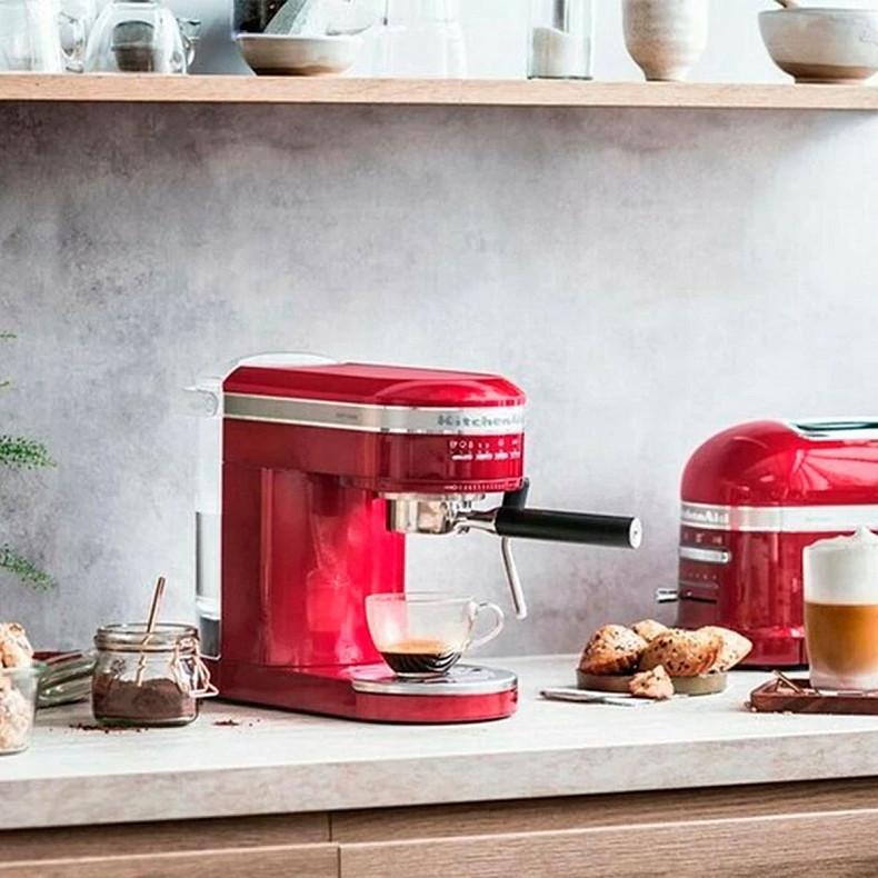 Кофеварка эспрессо KitchenAid Artisan 5KES6503ECA карамельное яблоко