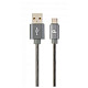 Кабель Cablexpert (CC-USB2S-AMCM-1M-BG) USB 2.0 A - USB Type-C, 1м, серый