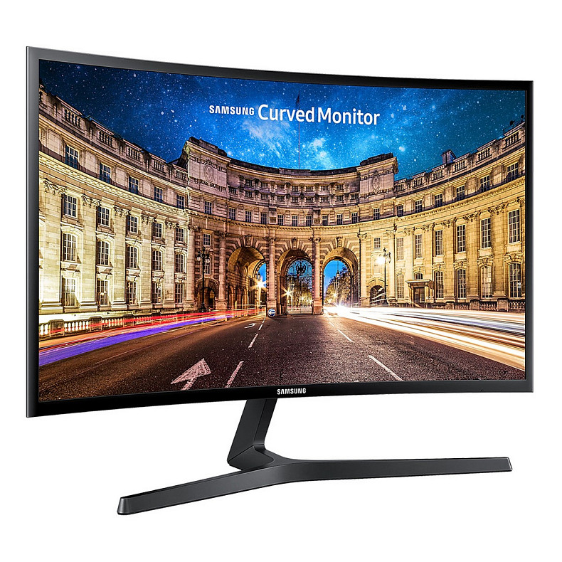 TFT 23.5" Samsung Curved LC24F396FHRXEN, FHD, HDMI,VGA, Black