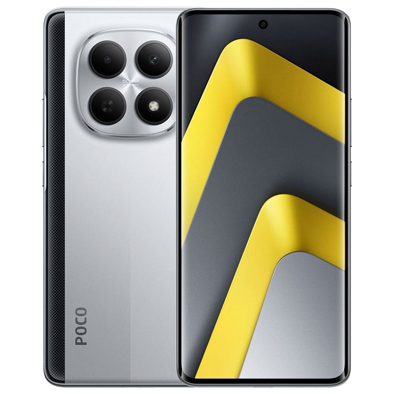 Смартфон Xiaomi Poco M8 5G 8/256Gb NFC (with charger) Silver EU