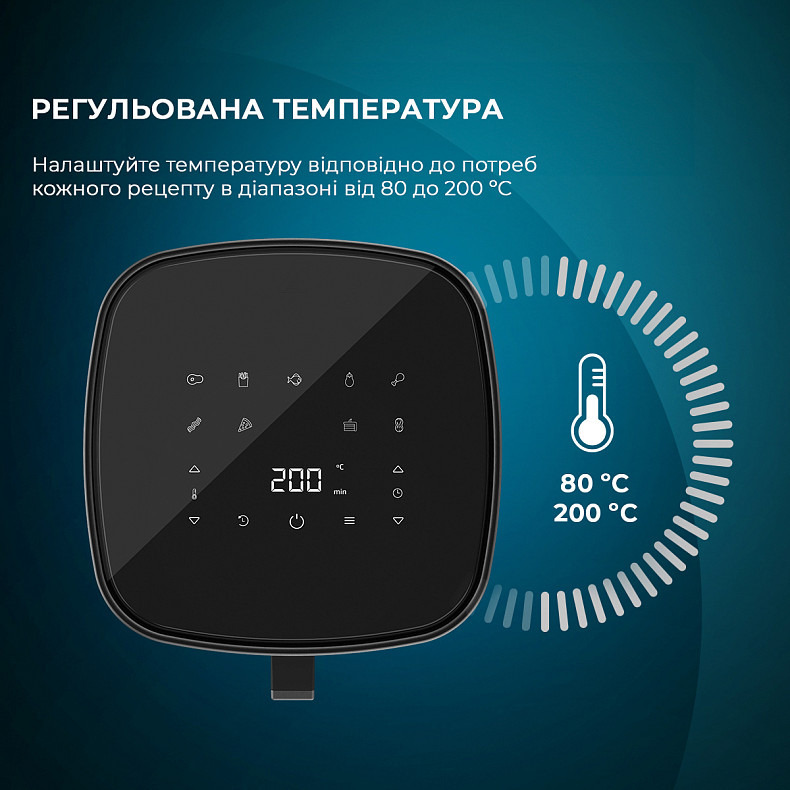 Мультипечь (аэрогриль-фритюрница) CECOTEC Cecofry Fantastik 5500 Acc Kit