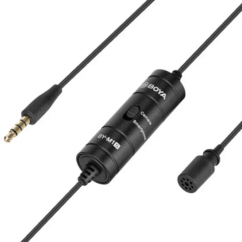 Универсальный петличный микрофон BOYA BY-M1 Pro II Black