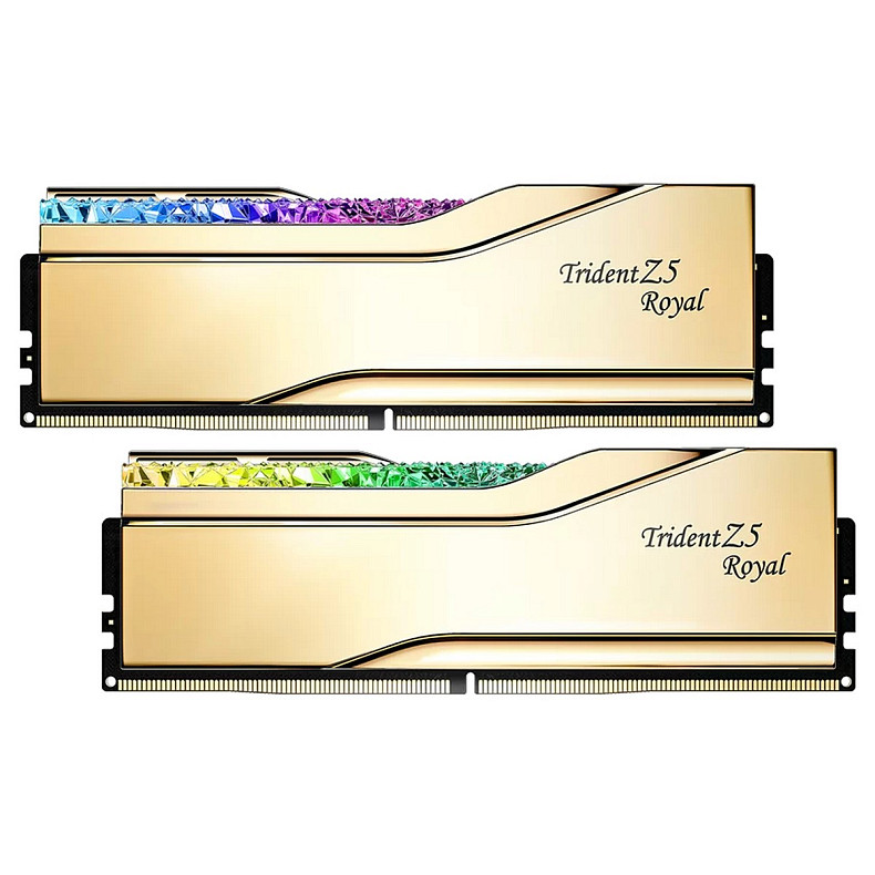 ОЗУ G.Skill Trident Z5 Royal DDR5 2x16GB 6000MHz Gold (F5-6000J2836G16GX2-TR5G)