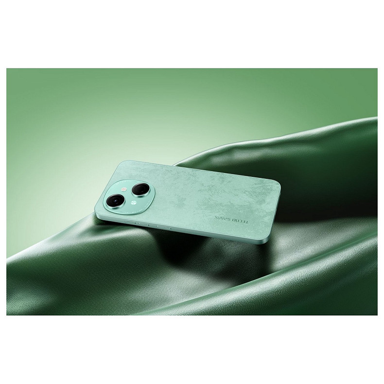 Смартфон Tecno Spark Go 1 (KL4) 3/64GB Magic Skeen Green (4894947050077)