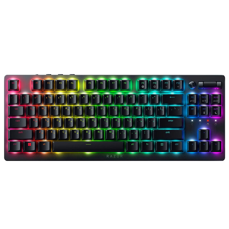 Клавиатура механическая RAZER DeathStalker V2 Pro TKL, Red Switch, Black (RZ03-04370800-R3R1)