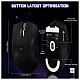 Мышка Attack Shark X11SE, Wireless//Bluetooth, 22000dpi. (PAW3311), 6кн., Black