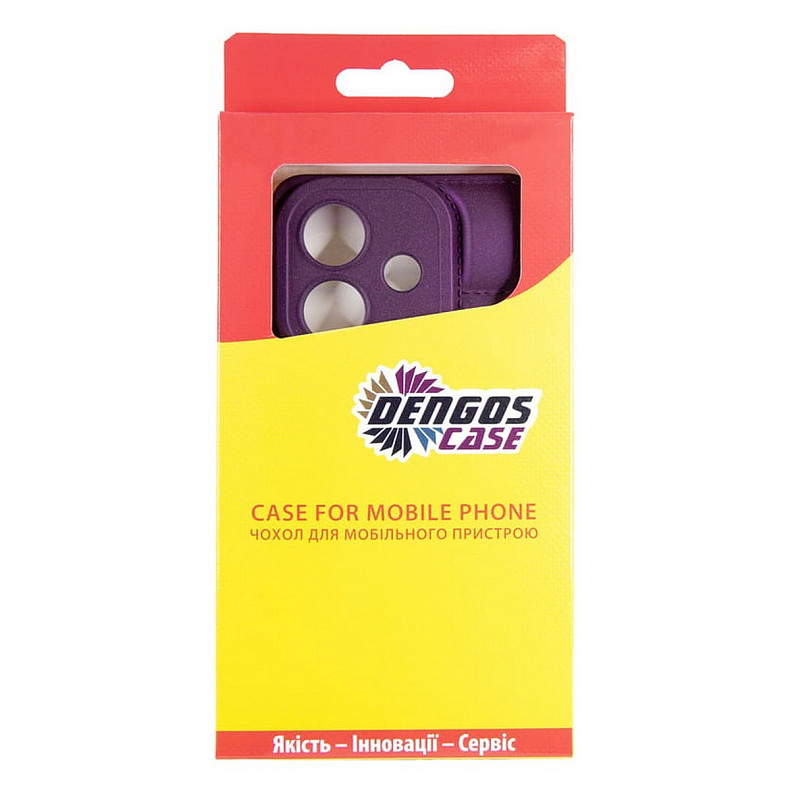 Чохол-накладка Dengos Soft для Oppo A3X Purple (DG-TPU-SOFT-68)