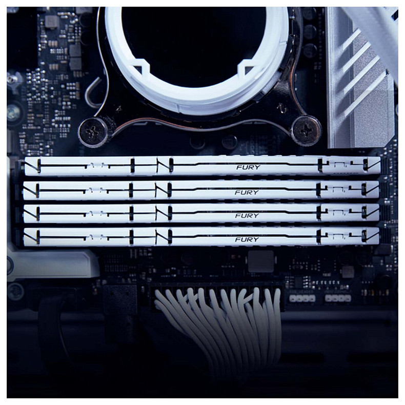 ОЗП Kingston 32GB DDR5 5200MHz FURY Beast White EXPO (2x16) KF552C36BWEK2-32