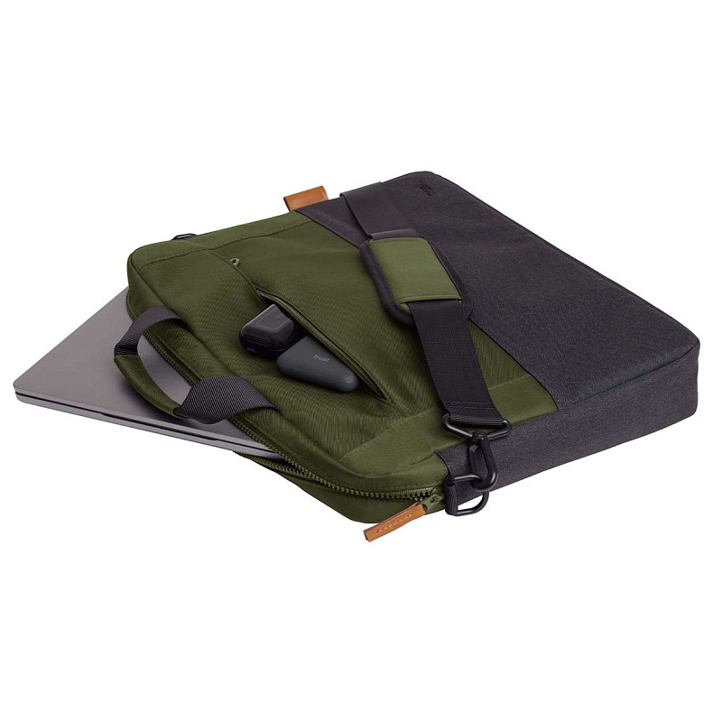 Сумка для ноутбука Trust Lisboa 16 laptop carry bag Green