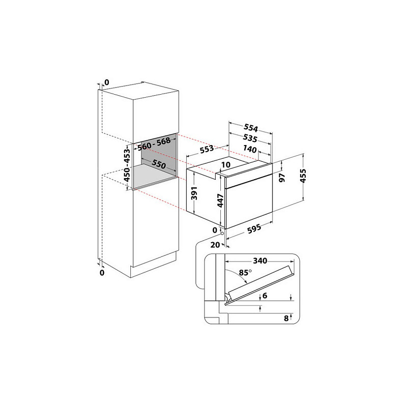 Духовой шкаф Whirlpool WMW47HMB