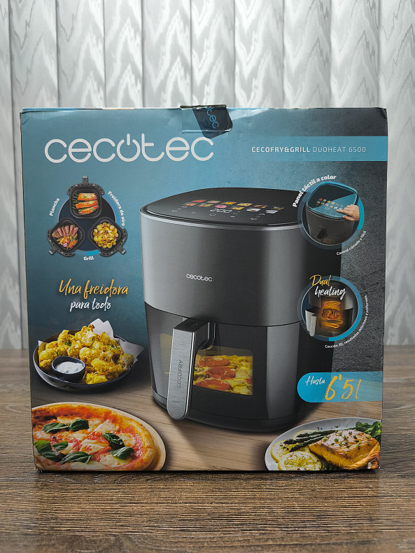 Мультипечь CECOTEC Cecofry&Grill Duoheat 6500 - Уценка