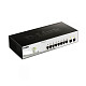 Коммутатор D-Link DGS-1210-10 (8* 1Gbit, 2*SFP, Smart III)