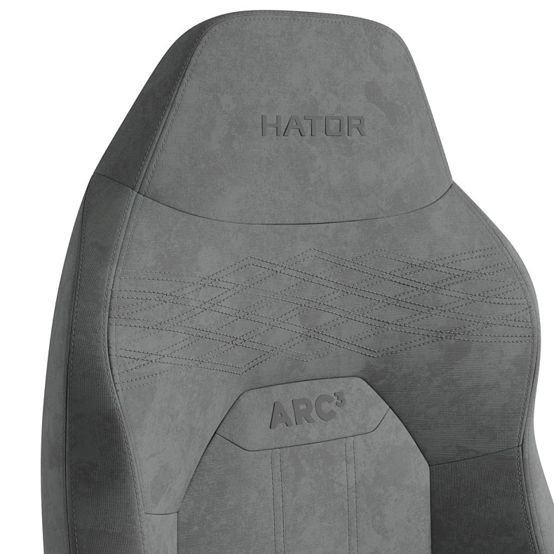 Кресло для геймеров HATOR Arc 3L Velour (HTC3446L) Grey