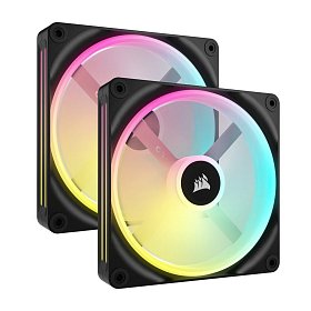 Вентилятор Corsair iCUE Link QX140 RGB PWM PC Fans Starter Kit with iCUE LINK System Hub (CO-9051004