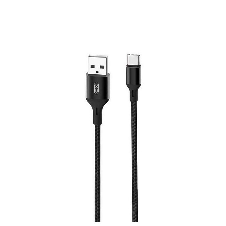 Кабель XO NB143 USB-USB Type-C, (M/M), 2.4A 1 м Black (6920680870684)