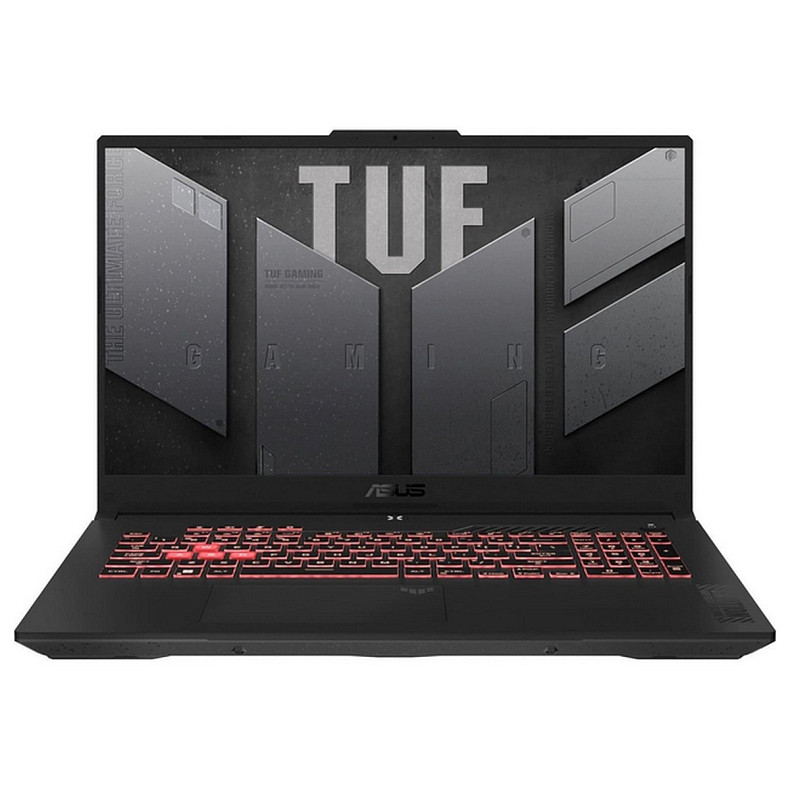 Ноутбук ASUS TUF Gaming A17 FA707NV-HX037 17.3" IPS FHD, AMD R5-7535HS, 16GB, F1TB, NVD4060-8, noOS,
