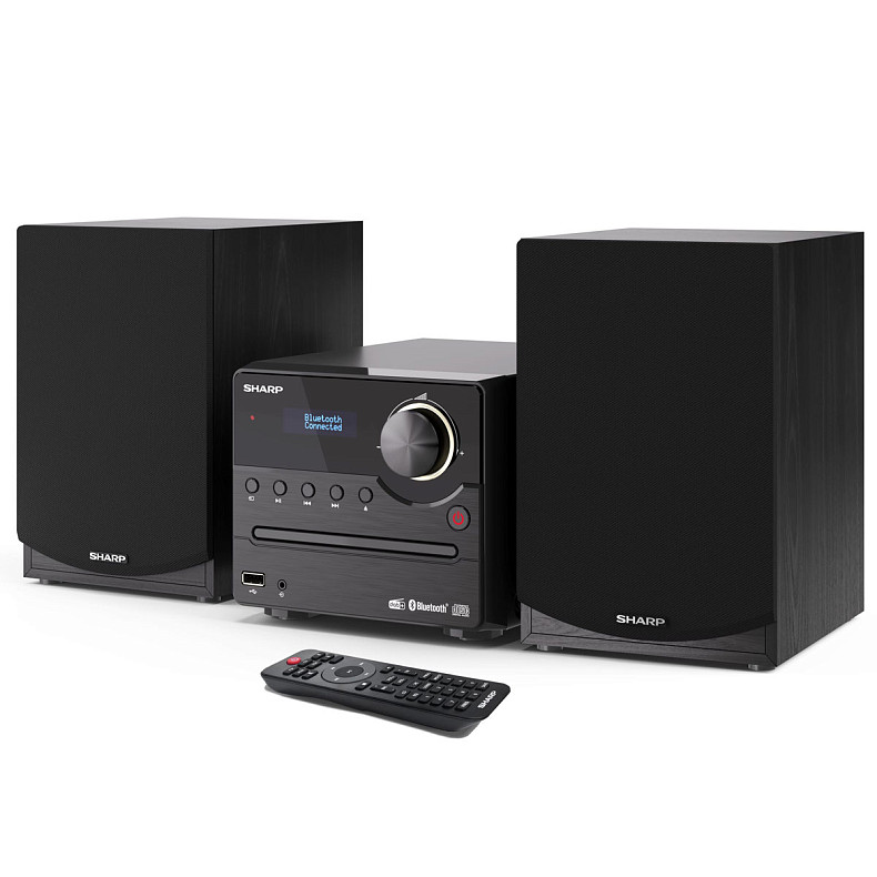 Музыкальный центр Sharp XL-B517D(BK) Black