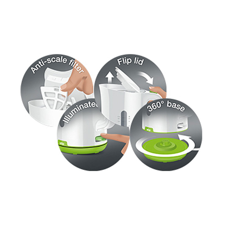 Электрочайник Braun WK 1100 GR