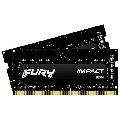 ОЗУ Kingston Fury Impact SO-DIMM DDR4 2x8GB 2666 MHz (KF426S15IBK2/16)