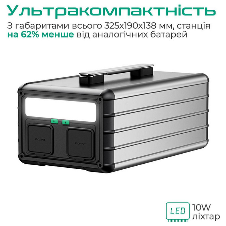 Зарядна станція Zendure 1016Wh (ZDSB1000M-gy-eu)