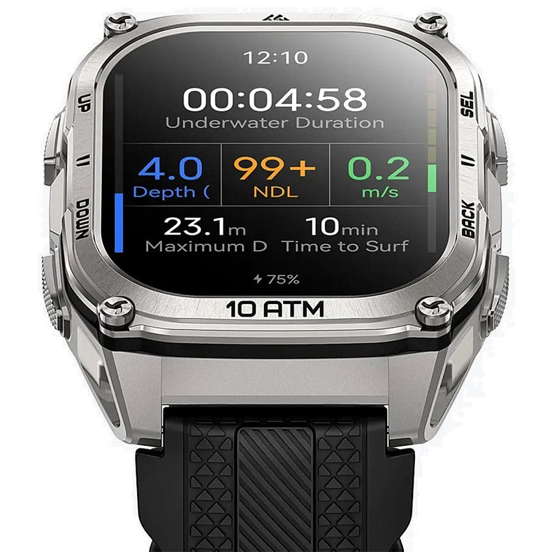 Смарт-часы KOSPET Tank M4 Silver