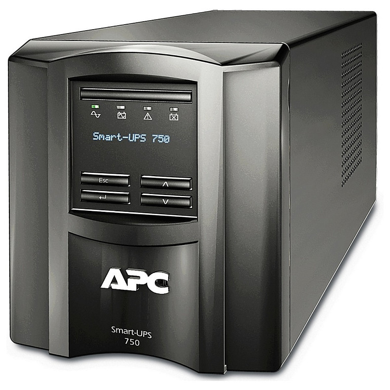ДБЖ APC Smart-UPS 750VA/500W, LCD, USB, SmartConnect, 8xC13