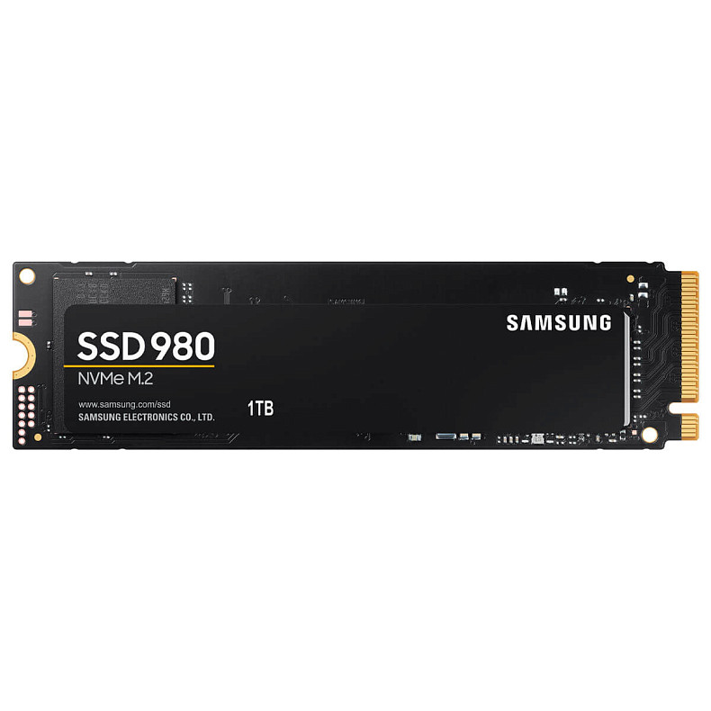 SSD диск Samsung 980 1ТB M.2 2280 PCIe 3.0 x4 NVMe V-NAND MLC (MZ-V8V1T0BW)