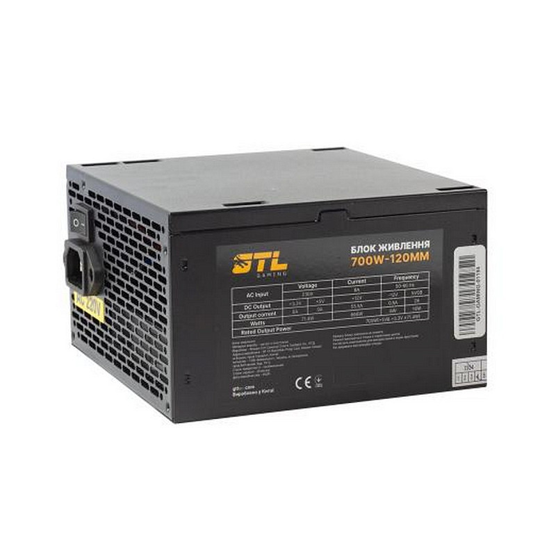 Блок питания GTL Gaming Star (GTLGS700BK) 700W