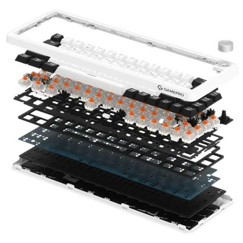 Клавиатура GamePro Asgard Valhalla MK210W Pro White