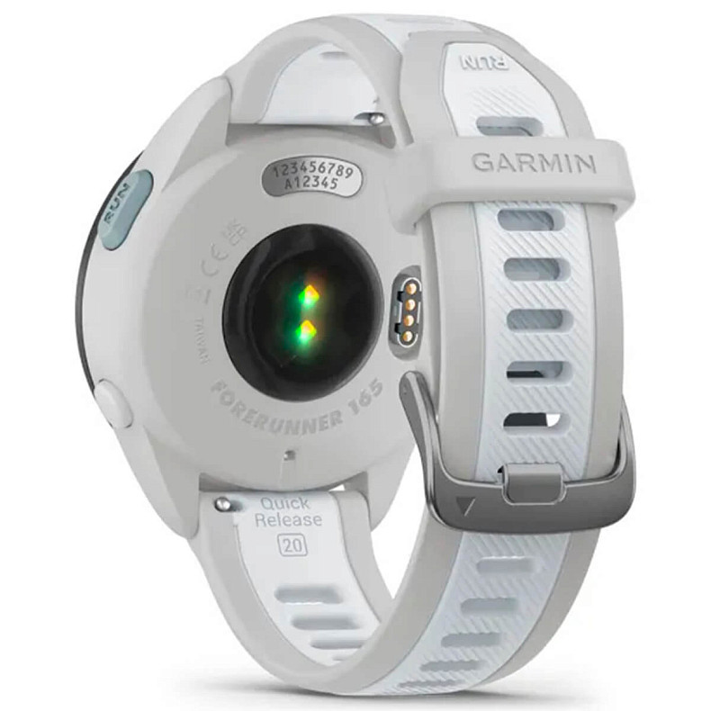 Спортивний годинник GARMIN Forerunner 165 Music Mist Gray/Whitestone