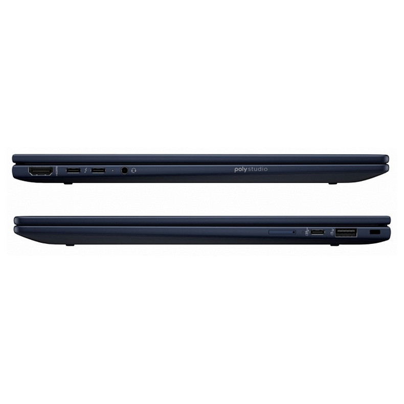 Ноутбук HP EliteBook X Flip G1i 14" WUXGA Touch AG, Intel U7-258V, 32GB, F1TB, UMA, Win11P, синий