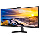 TFT 34" Philips 34E1C5600HE, WQHD, VA, sRGB 123,24%, 100Гц, 1мс, HDMI, DP, USB-C, webcam, HAS, кол