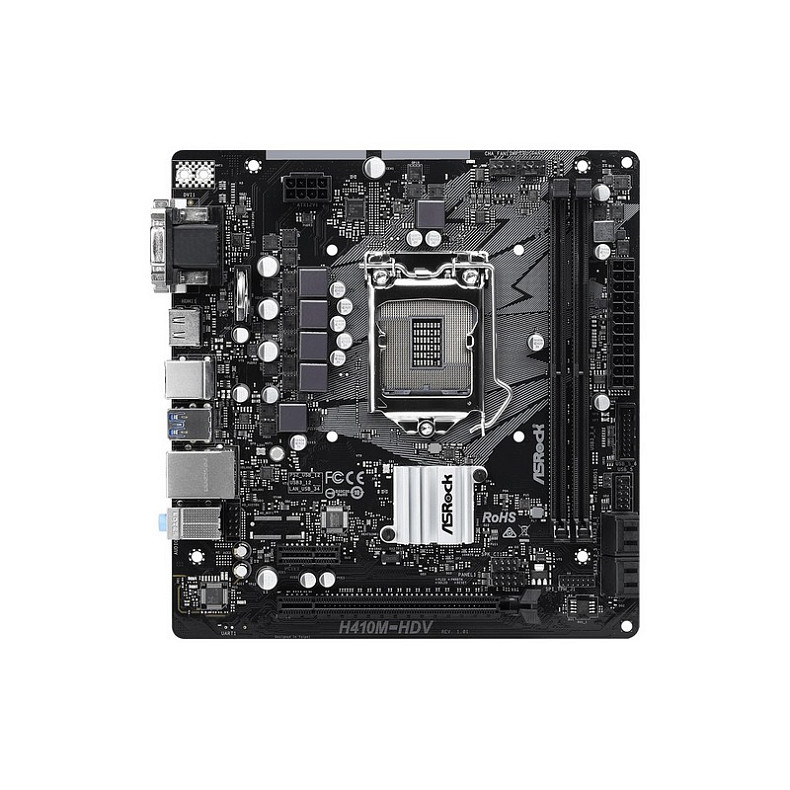 Материнcька плата ASRock H410M-HDV Socket 1200