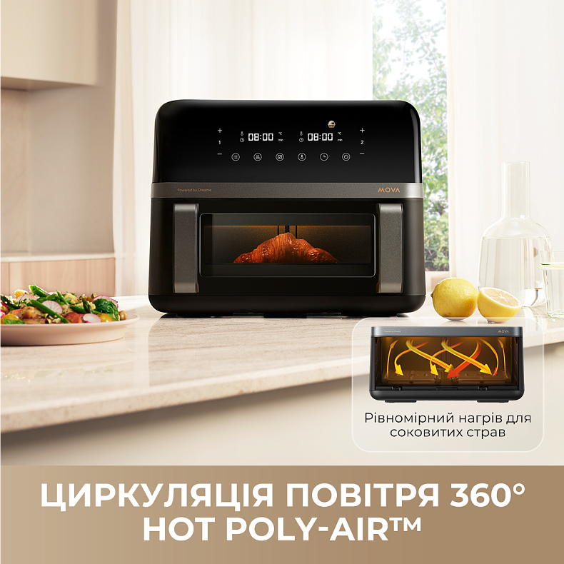 Мультипіч MOVA AeroChef FD20 Pro Black