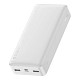 Универсальная мобильная батарея Baseus Bipow 20000mAh White (PPBD050102) (1283126558719)