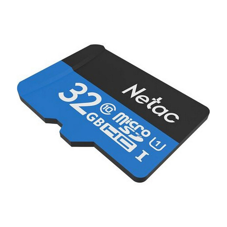 Карта памяти Netac microSD32GB C10 UHS-I R80MB/s + SD