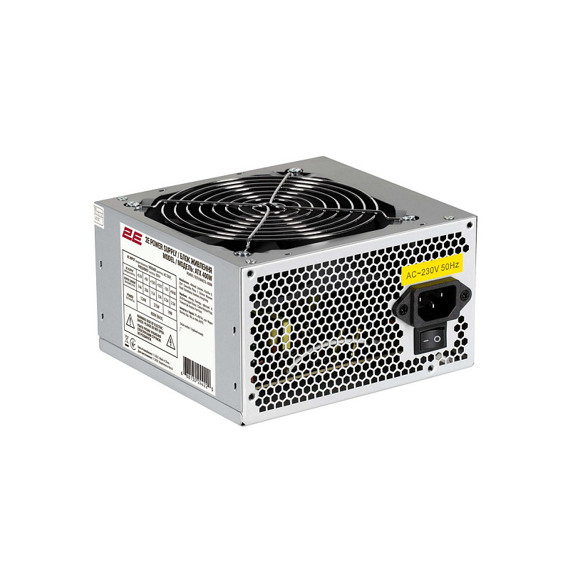 Корпус 2E Basis RD863-400, с БП 2E ATX400, 2xUSB2.0, Perforated Side, mATX, черный