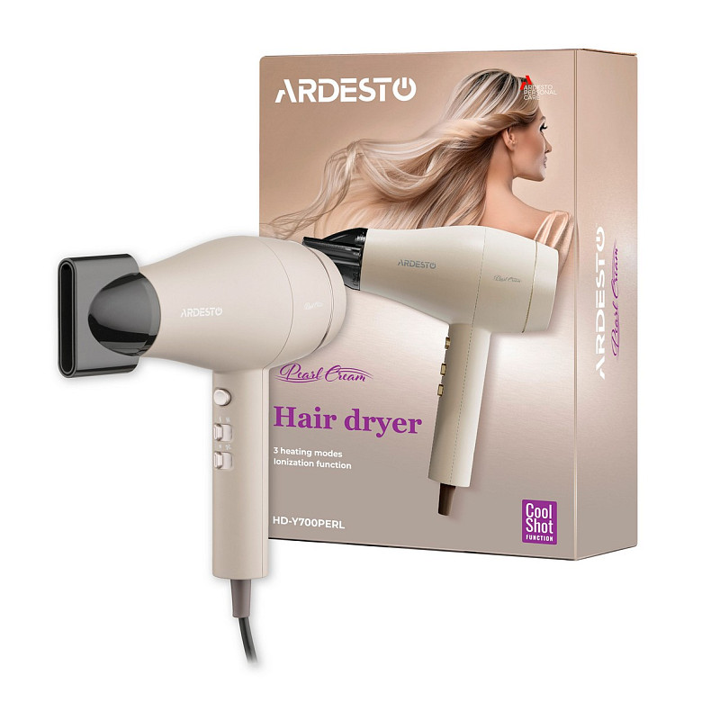 Фен для волосся Ardesto HD-Y700PERL