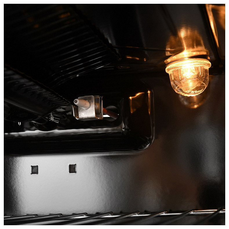 Плита Ardesto газова, 50л, 50x60см, скляна кришка, електропідпал, підсвічування, термометр, каво ада