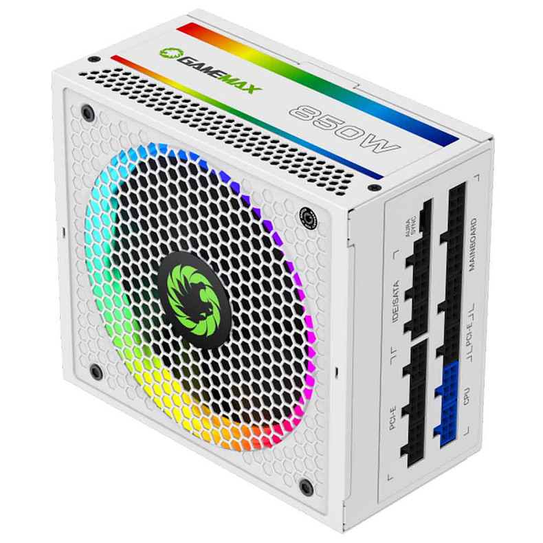 Блок питания GameMax RGB850 PRO WH 850W