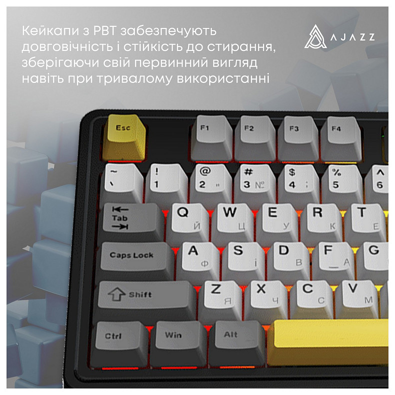 Клавіатура Ajazz AK980 V2 Gift Switch V2 Black (AK980-V2-G-BGY)