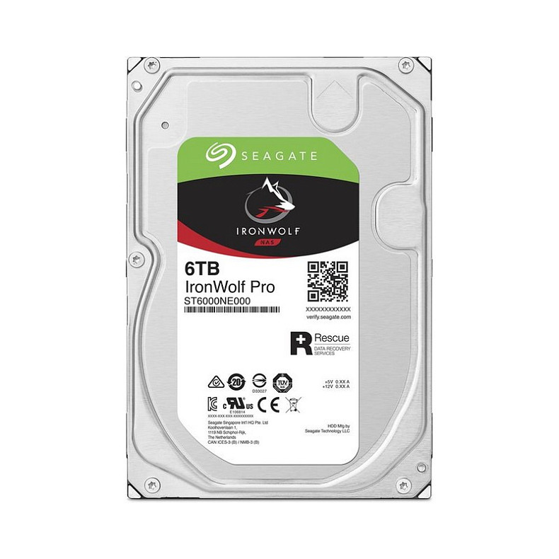 Жорсткий диск Seagate IronWolf Pro 6.0TB NAS 7200rpm 256MB (ST6000NE000)