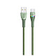 Кабель Usams US-SJ542 USB - USB Type-C, 1.2 м, Green (SJ542USB03)