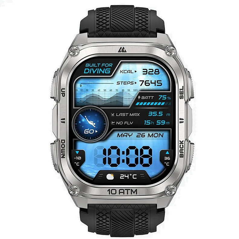 Смарт-часы KOSPET Tank M4 Silver