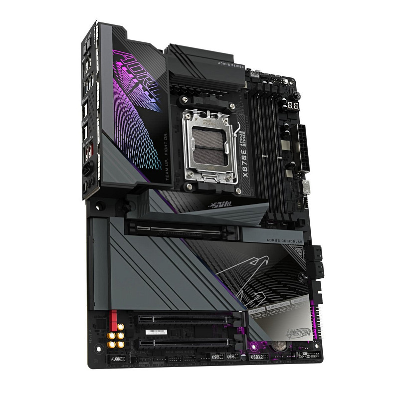 Материнська плата GIGABYTE X870E AORUS MASTER sAM5 X870 4xDDR5 M.2 HDMI Typc-C ATX