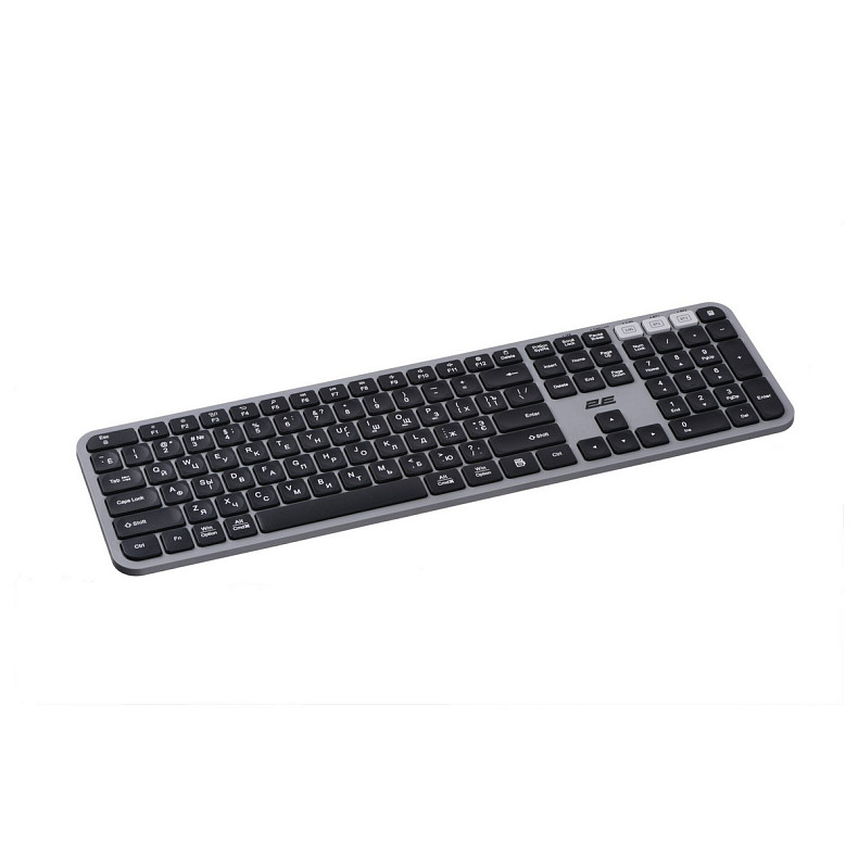 Клавіатура 2E KS240 WL BT Gray (2E-KS240WG)
