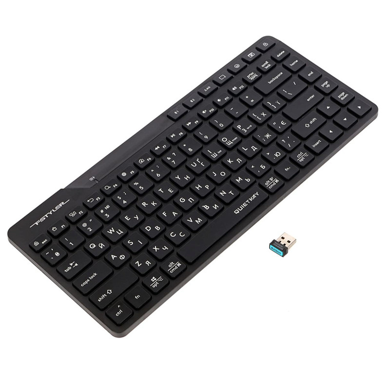 Клавіатура A4Tech Fstyler FBK26C AS quiet key(Black)