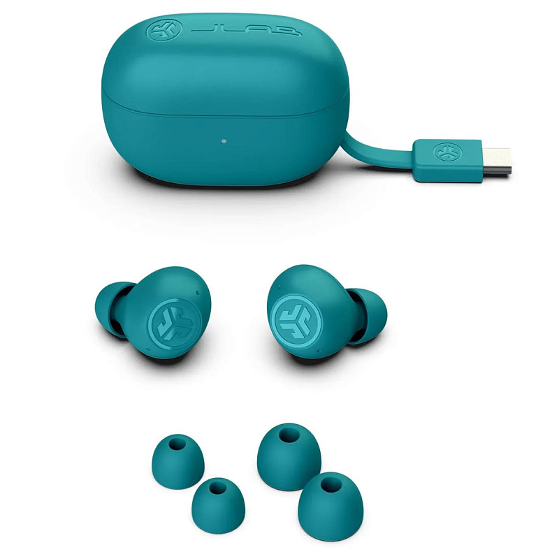 Наушники TWS Jlab Go Pop ANC Teal (IEUEBGOANCRTEL124)
