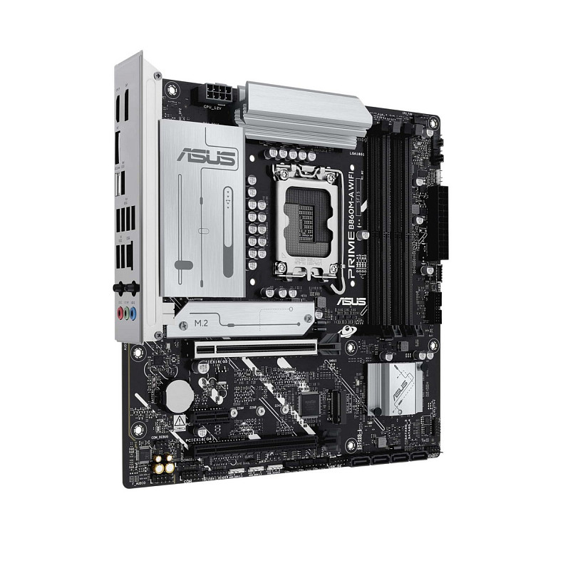 Материнcька плата ASUS PRIME B860M-A WIFI s1851 B860 4xDDR5 M.2 DP HDMI Wi-Fi BT mATX